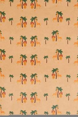 In the jungle wrapping paper