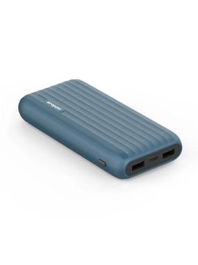 Wrapsol power bank 20000mah pd 20w & qc4+ fast charge - blue