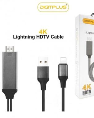 Digitplus lightning to hdtv cable2m 4k fast charging