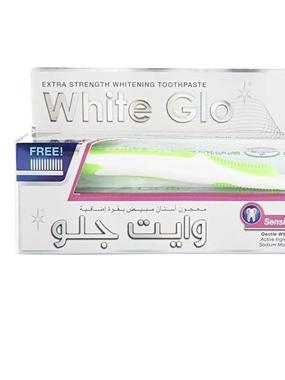 White Glo T.P Sensitive Fort 100ml + T.B