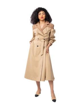 long trench coat