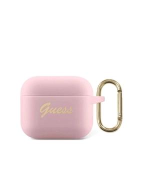 كفر ربل AirPods 3 معا مداليه من GUESS زهري