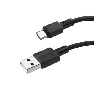 كيبل مايكرو usb بطول 1m فايبر من hoco