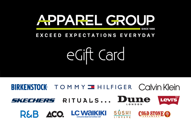 Apparel Gift Card