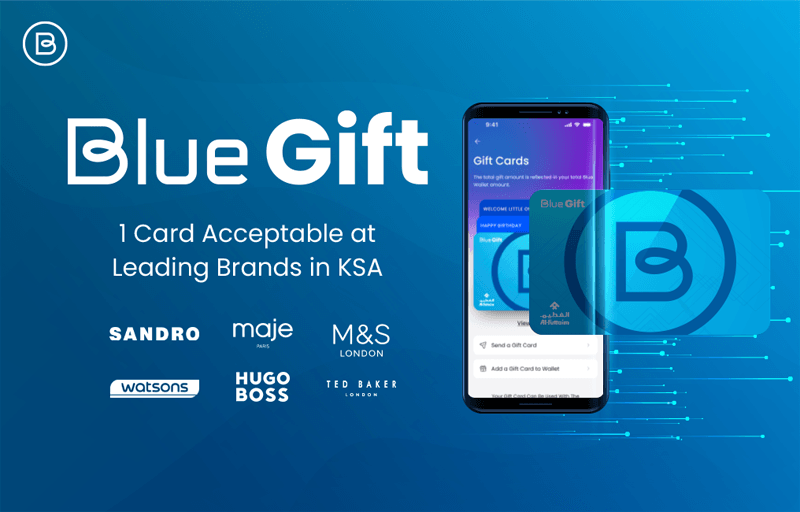 Blue Gift eCard