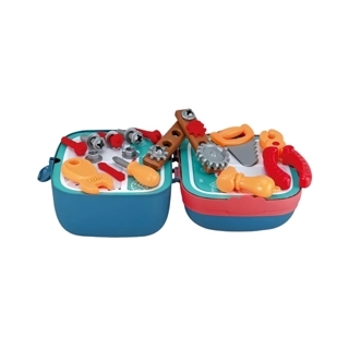 Kids Play Tool Set with Storage Box