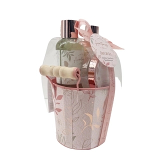 Aromatherapy Bath Gift Set - Jojoba, Vanilla & Sandalwood