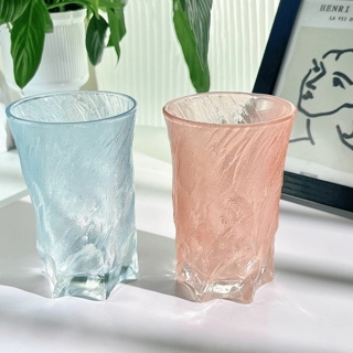 300ml Glass Cup-BLUE