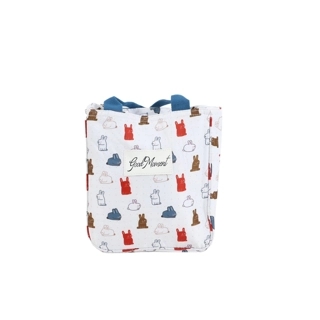Insulated Lunch Bag with Cartoon Animal Prints