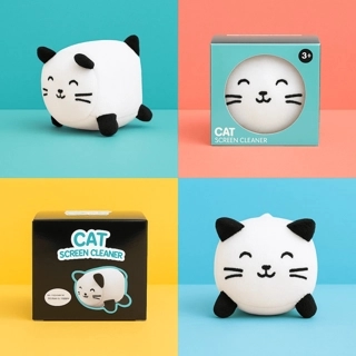 Cat Screen Cleaner – Soft Plush for All Devices