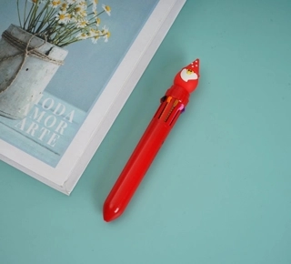 6-Color Santa Claus Pen