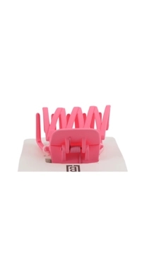 Pink Plastic Hair Clip