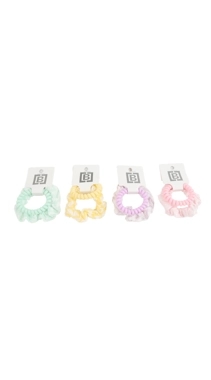 Flexible Hair Ties in Bright Colors with Comfortable Design