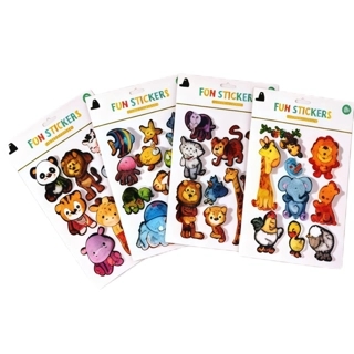 Stickers Cute Korean Animal & Sea Life Designs