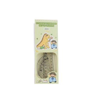 Dinosaur Series Ruler Set Mixed