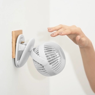 Portable Mini Clip Fan - Elegant Design