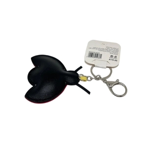 Keychain with Rubber Ladybug Design