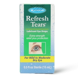 Refresh Tears Drops, Eye Lubricant, Reduce Eye Dryness - 15 ml