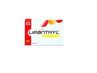 Lipanthyl 200 mg, Fenofibrate, Antihyperlipidemic - 30 Capsules