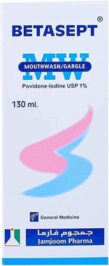 Betasept 1% W/V Mouthwash/Gargle - 130 ml