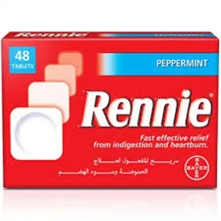 Rennie Fast & Effective Antacids chewable Tablets 48