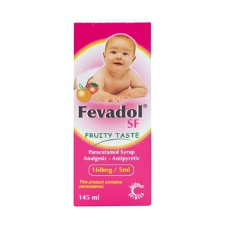 Fevadol SF Syrup 145ml*فيفادول ا شراب 145 مل