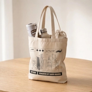 Riyadh Canvas Tote Bag