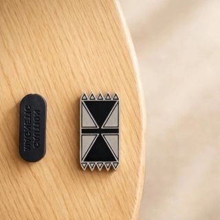 Sadu Brooch – Black