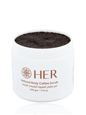 Natural body coffee scrub 500 gm