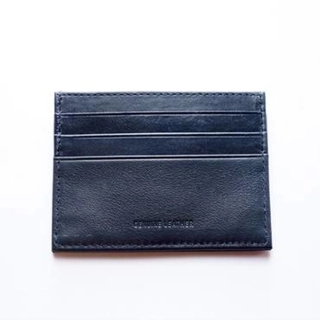 محفظة بطاقات جلدية