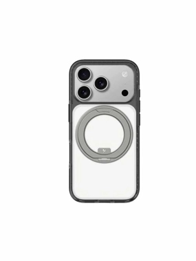 AmazingThing Titan Pro Case with Circular Grip for iPhone 17 Pro Max – Clear Black