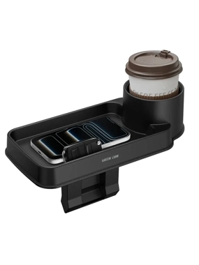 Carvox Cup Organizer and Car Storage by Green Lion - Black