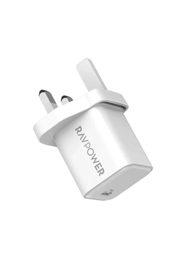 RAVPower Pioneer 20W Wall Charger with PD – White