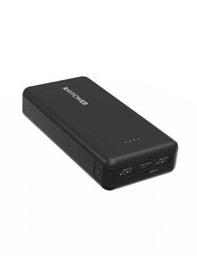 AVPower Pioneer 20000mAh Power Bank – 15W, Dual USB, Type-C & PD Port
