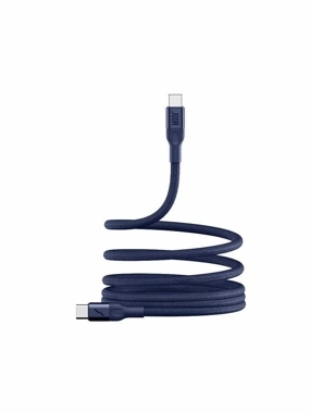 JODA Mag Roll Magnetic Cable, 60W, Type-C to Type-C, 1.2m - Blue