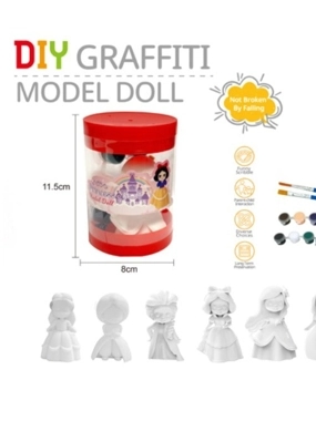 DIY Princess Figurine Painting Kit for Kids