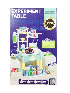 "Kids Educational Experiment Table – 270+ Science Activities | Size: 24×13.5×39 cm "
