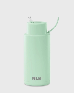 1 liter green water bottle