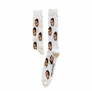 Kim crying socks