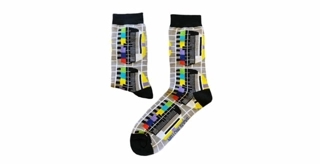 Vintage TV screen socks