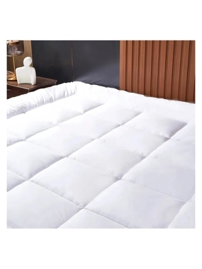 Gardenia Hotel-Style queen size mattress topper 120×200 cm, 14 cm Thickness White