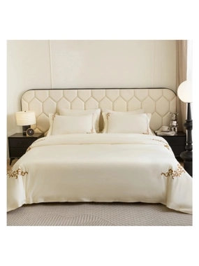 Bedspread Mezn Summer Double Size Cream – 7 Pieces