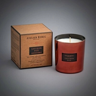 SCENTED CANDLE SAFFRON OUD 210GR
