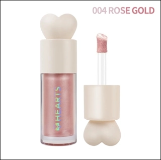 Hearts Soft Liquid Highlighter - 004 Rose Gold - 12ml