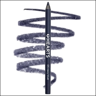 Hearts Waterproof Eyeliner Pencil - Blue 05 - 1.2 g