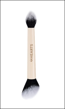Hearts Dual Makeup Brush -B002