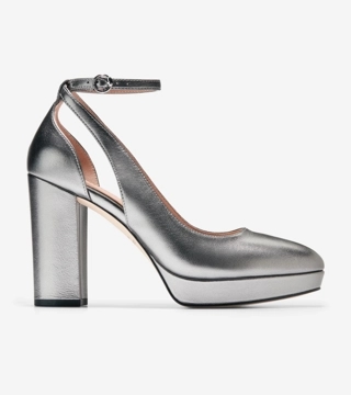 Women'S Remi Platform Ankle Strap Heels | Size : 10