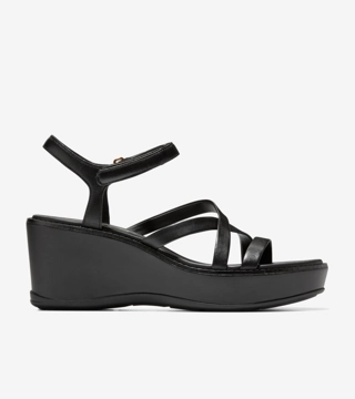 Grand Ambition Azzura Strappy Wedge Sndl