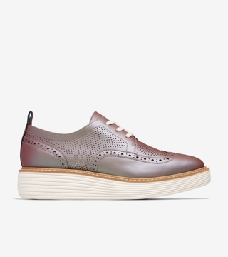 Women'S Øriginalgrand Platform Wingtip Oxfords | Size : 8