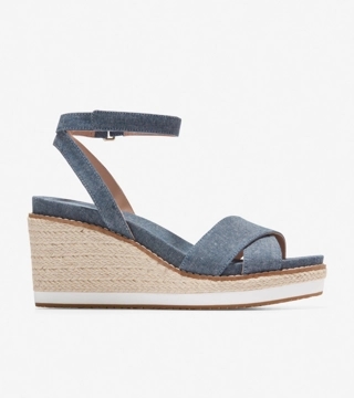 Cloudfeel Espadrille Wedge Sandal Mm | Size : 10